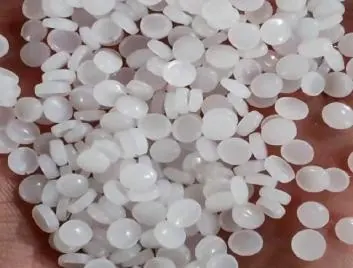 Clean round pellets after the knife problem was solved