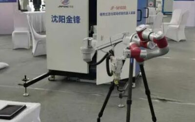 Portable laser additive manufacturing and repairing robotic equipment